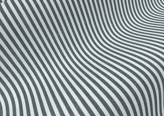 Nautical Stripes, Salt Black - Made to Measure Curtains - Image 4